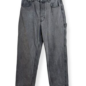 Empyre Women’s Juniors Relaxed Fit Charcoal Jeans